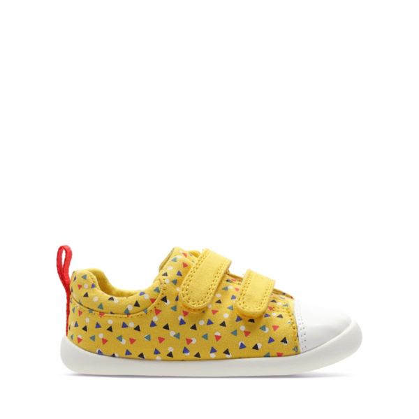 Clarks Boys Roamer Craft Toddler Casual Shoes Yellow | USA-5937148